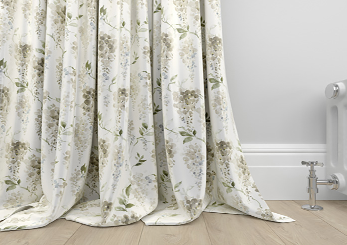 Wisteria Silk, Cool Taupe - Made to Measure Curtains - Image 6